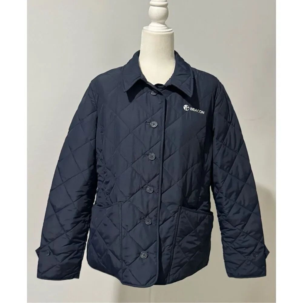 Brooks Brothers blue quilted jacket XL